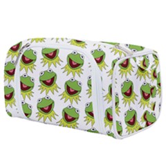 Kermit The Frog Toiletries Pouch by Valentinaart