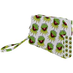 Kermit The Frog Wristlet Pouch Bag (small) by Valentinaart