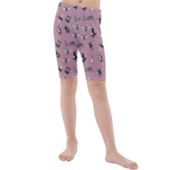 Insects Pattern Kids  Mid Length Swim Shorts by Valentinaart