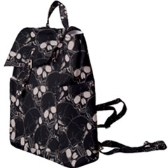 Skull Pattern Buckle Everyday Backpack by Valentinaart