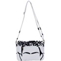 Frida Kahlo  Shoulder Bag with Back Zipper View3