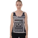 Cassette Recorder 80s Music Stereo Velvet Tank Top View1