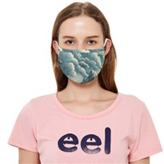 Mountains Alps Nature Clouds Sky Fresh Air Art Cloth Face Mask (adult) by Pakemis