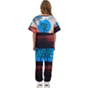 Surreal Fantasy Abstract Art Creativity Horizon Kids  Tee and Pants Sports Set View4