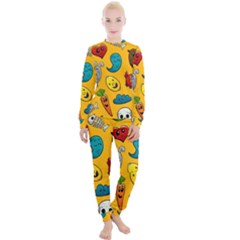 Graffiti Characters Seamless Ornament Women s Lounge Set by Pakemis