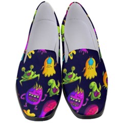 Space Patterns Women s Classic Loafer Heels by Pakemis