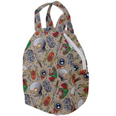 Tattoo Pattern Travel Backpacks by Pakemis