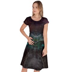 Vampire s Classic Short Sleeve Dress by Sparkle