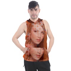 Geometricbeauty Men s Sleeveless Hoodie by Sparkle