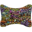 Graffiti Word Seamless Pattern Seat Head Rest Cushion View1