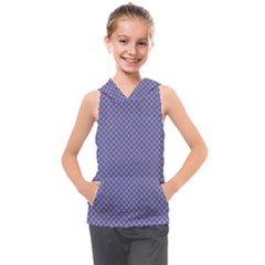 Pattern Kids  Sleeveless Hoodie by gasi