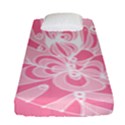 Pink Zendoodle Fitted Sheet (Single Size) View1