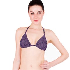 Kaleidoscope Scottish Violet Bikini Top by Mazipoodles