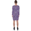 Kaleidoscope Plum Asymmetric Cut-Out Shift Dress View2