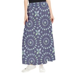 Kaleidoscope Deep Purple Maxi Chiffon Skirt by Mazipoodles