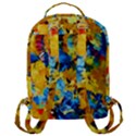 Modern art Flap Pocket Backpack (Large) View3