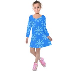 Holiday Celebration Decoration Background Christmas Kids  Long Sleeve Velvet Dress by Uceng