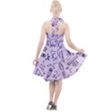 Science Research Curious Search Inspect Scientific Halter Party Swing Dress  View2