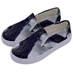 Trees Forest Woods Drawing Fantasy Dream Kids  Canvas Slip Ons by Uceng