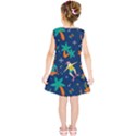 Colorful Funny Christmas Pattern Kids  Tunic Dress View2