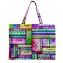 Colorful pattern Zipper Mini Tote Bag View1