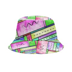 Colorful Pattern Inside Out Bucket Hat by gasi