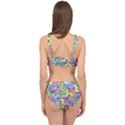 Colorful stylish design Cage Up Bikini Set View2