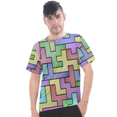 Colorful Stylish Design Men s Sport Top by gasi