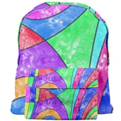 Colorful Stylish Design Giant Full Print Backpack by gasi