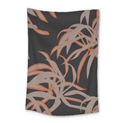 Leaf Leaves Pattern Print Small Tapestry by Ravend