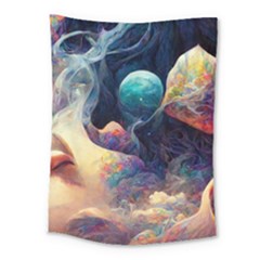 Quantum Physics Dreaming Lucid Medium Tapestry by Ravend