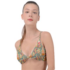 Pattern Seamless Knot Up Bikini Top by artworkshop