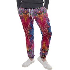 Firey Repeats I Men s Jogger Sweatpants by kaleidomarblingart