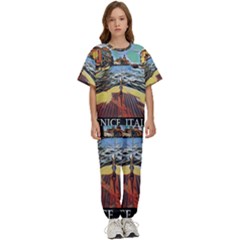 Gondola View   Kids  Tee And Pants Sports Set by ConteMonfrey