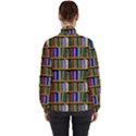 Books On A Shelf Women s High Neck Windbreaker View2