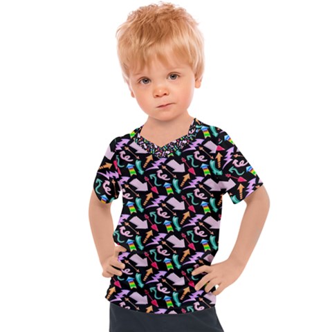 Retro Arrows Kids  Sports Tee by Sparkle