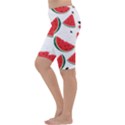 Watermelon Seamless Pattern Cropped Leggings  View2