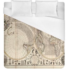 Mapa Mundi - 1774 Duvet Cover (king Size) by ConteMonfrey