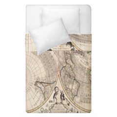 Mapa Mundi - 1774 Duvet Cover Double Side (single Size) by ConteMonfrey