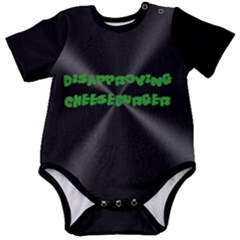 Disapproving Cheeseburger Infant Bodysuit by LemonadeandFireflies