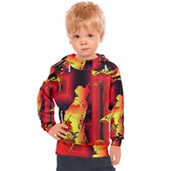 Red Light Ii Kids  Hooded Pullover by MRNStudios