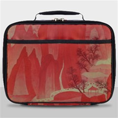 Autumn Mountains Full Print Lunch Bag by qygartwork