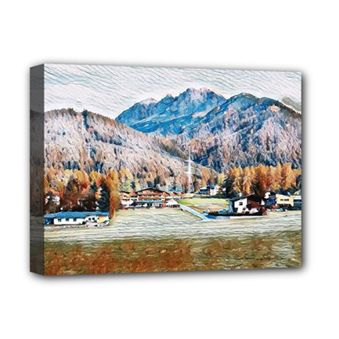 Trentino Alto Adige, Italy  Deluxe Canvas 16  X 12  (stretched)  by ConteMonfrey