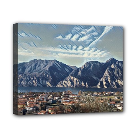 Lake In Italy Canvas 10  X 8  (stretched) by ConteMonfrey