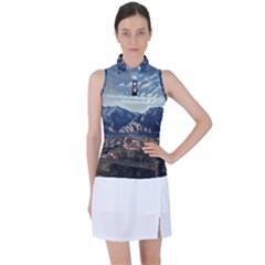 Lake In Italy Women s Sleeveless Polo Tee by ConteMonfrey