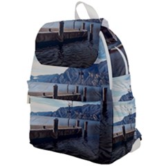 Pier On The End Of A Day Top Flap Backpack by ConteMonfrey