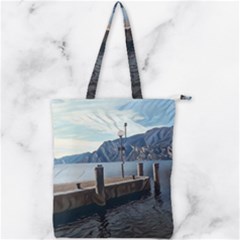 Pier On The End Of A Day Double Zip Up Tote Bag by ConteMonfrey