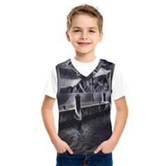 Smokey Pier Kids  Basketball Tank Top by ConteMonfrey