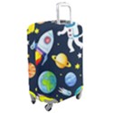 Space Galaxy Seamless Background Luggage Cover (Medium) View2