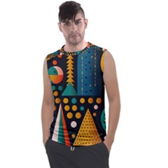 Christmas Pattern Men s Regular Tank Top by Jancukart